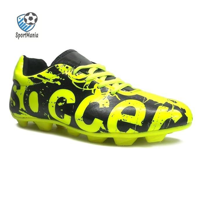 Football Shoes Fasttrax Green and Black