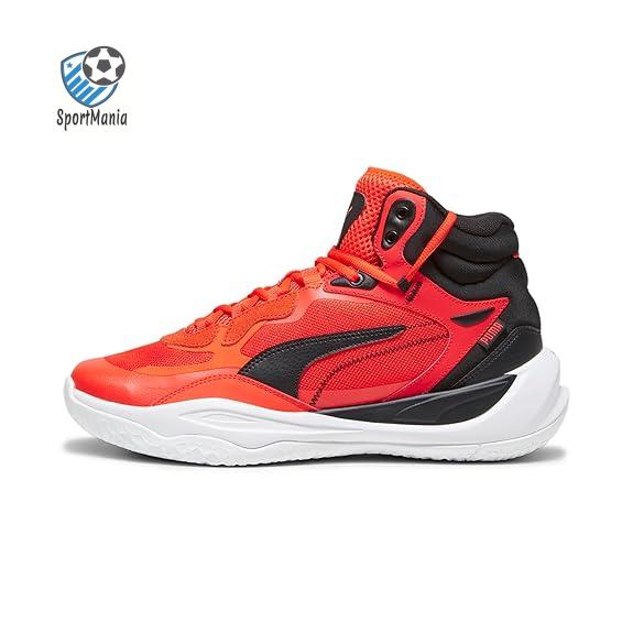 Puma Playmaker Pro Mid Splatter Basketball Shoe