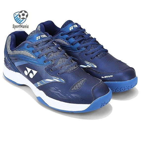 YONEX ATLAS Badminton Shoes |Non Marking | Ideal for Badminton,Squash,Table Tennis,Volleyball | Non-Marking Sole |TRU Cushion |Durable Skin Light|Synchro-Fit Insole|Toe Assist Shape|Hexa Grip |Light Weight|